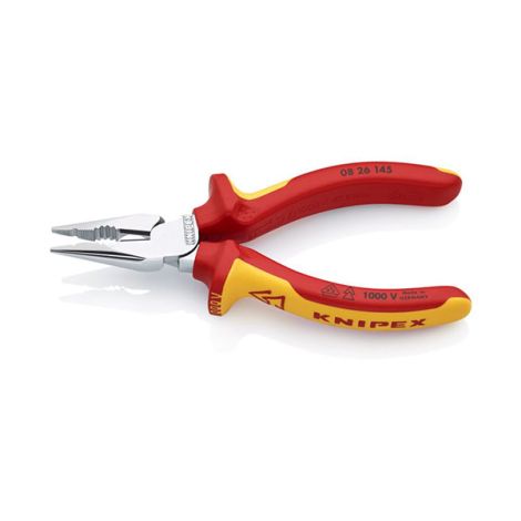 KNIPEX 08 26 145 Szczypce uniwersalne z ostro zakończonymi szczękami VDE - 2