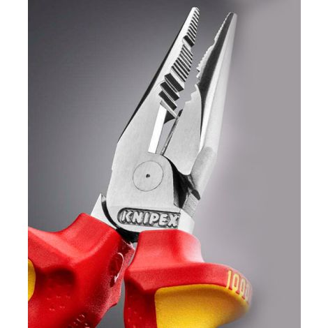 KNIPEX 08 26 145 Szczypce uniwersalne z ostro zakończonymi szczękami VDE - 27