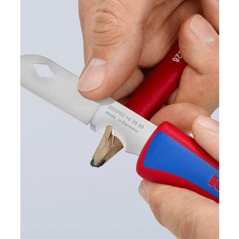 KNIPEX 16 20 50 SB Nóż składany dla elektryków - 9