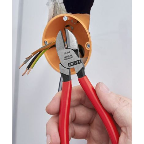 KNIPEX 70 01 160 Szczypce tnące boczne z tworzywa sztucznego - 31