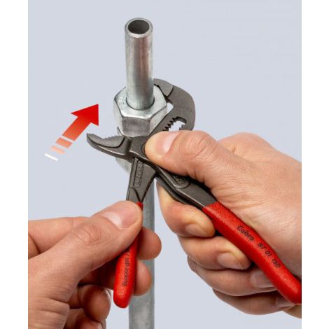 Szczypce nastawne do rur nowej generacji Cobra® Knipex 87 01 - 2