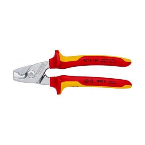 KNIPEX 95 16 160 StepCut Nożyce do kabli VDE - 3