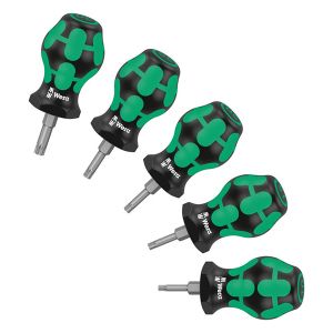 WERA, Zestaw wkrętaków TORX Stubby Set TX 1, 5 części