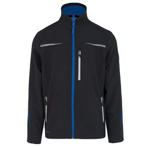 Kurtka robocza softshell Engelbert Strauss motion 2020 Kurtka softshell motion 2020 Grafit/Niebieski