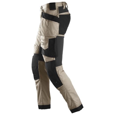 Spodnie robocze Snickers 6241 Stretch z workami kieszeniowymi 62412004 Khaki - 3