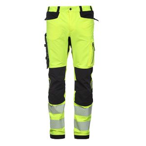 Spodnie robocze odblaskowe TENSION BoSafety FB-TENSION-042 Hi-Vis Żółty/Czarny