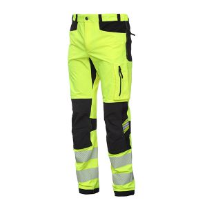 Spodnie robocze odblaskowe TENSION BoSafety FB-TENSION-042 Hi-Vis Żółty/Czarny - image 2