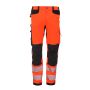 Spodnie robocze odblaskowe TENSION BoSafety FB-TENSION-043 Hi-Vis Pomarańczowy/Czarny - 2