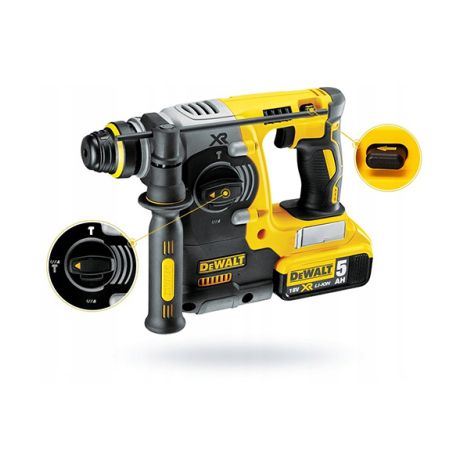 Młotowiertarka DCH274P2T 18V SDS 2,1j Dewalt - 4