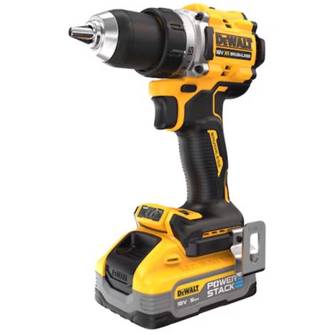 WIERTARKO-WKRĘTARKA Z UDAREM BEZSZCZOTKOWA DEWALT18 V XR 2 X POWERSTACK 5 AH 18 V XR - 2