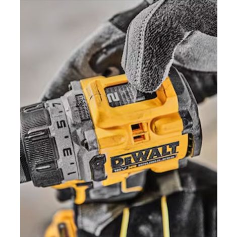 WIERTARKO-WKRĘTARKA Z UDAREM BEZSZCZOTKOWA DEWALT18 V XR 2 X POWERSTACK 5 AH 18 V XR - 8