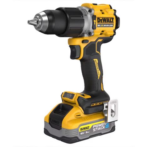 WIERTARKO-WKRĘTARKA Z UDAREM BEZSZCZOTKOWA DEWALT18 V XR 2 X POWERSTACK 5 AH 18 V XR - 2