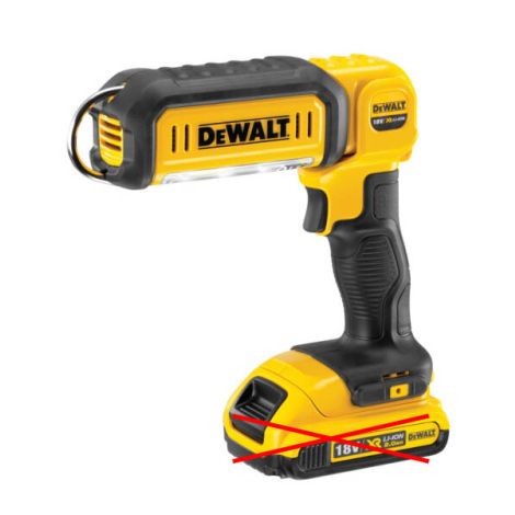 Lampa przegubowa DeWALT Dcl050 LED 18V XR - 4